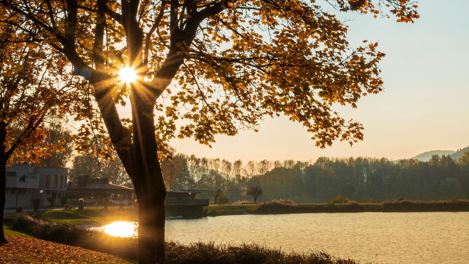 Sulmsee Herbstpanorama